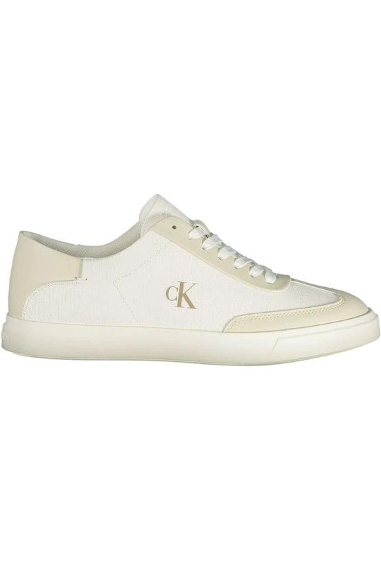 Calvin Klein Weiße Sneaker aus Polyester für sportliche Anlässe by Calvin Klein