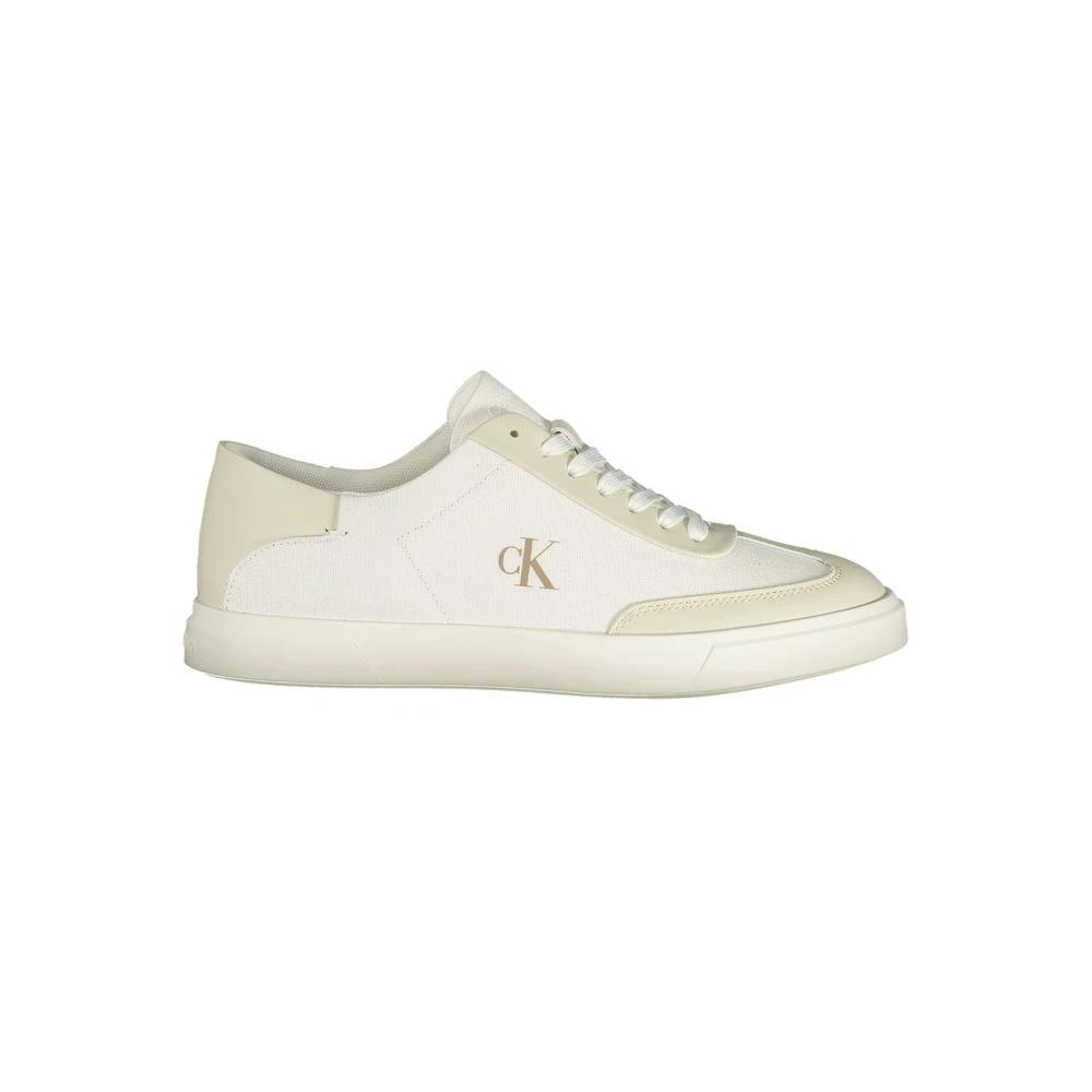 Calvin Klein Weiße Sneaker aus Polyester für sportliche Anlässe by Calvin Klein