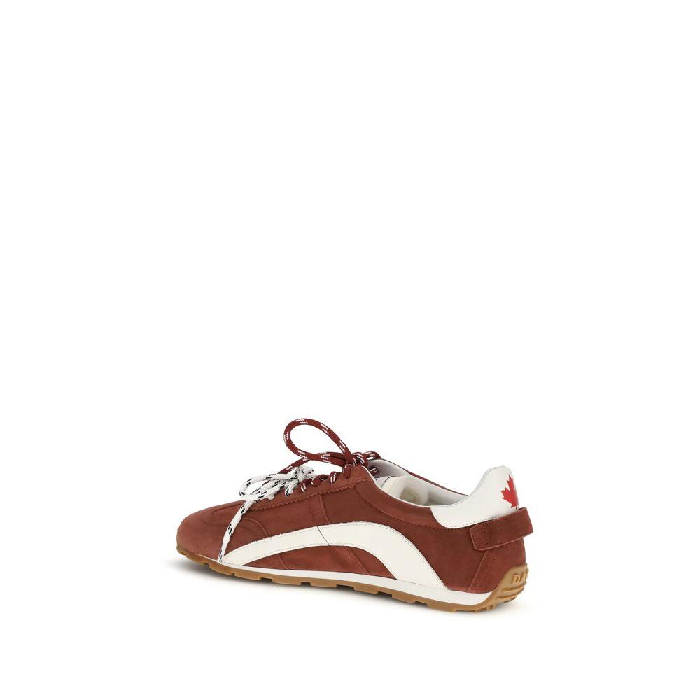 Dsquared² Multicolor Calf Leather Bos Taurus Low Top Sneakers by Dsquared²