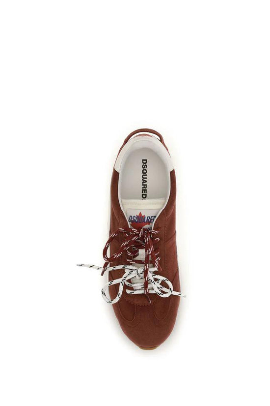 Dsquared² Multicolor Calf Leather Bos Taurus Low Top Sneakers by Dsquared²