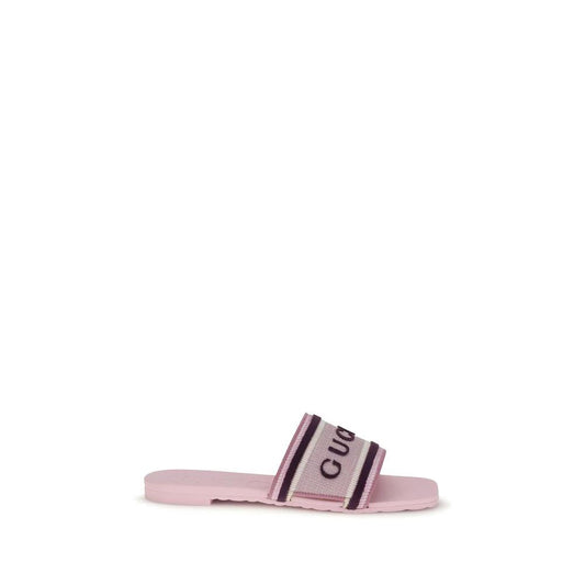 Gucci Mehrfarbige Sandalen aus Baumwolle by Gucci