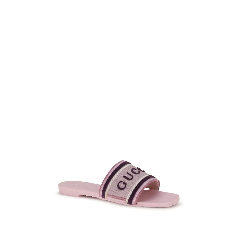 Gucci Mehrfarbige Sandalen aus Baumwolle by Gucci