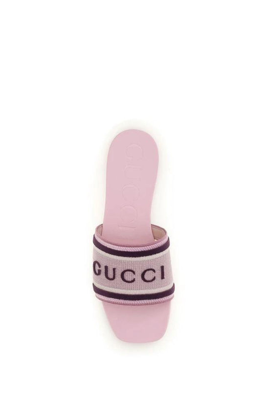 Gucci Mehrfarbige Sandalen aus Baumwolle by Gucci