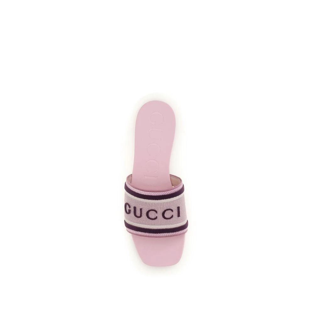 Gucci Mehrfarbige Sandalen aus Baumwolle by Gucci