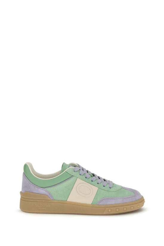 Valentino Garavani Multicolor Calf Leather Bos Taurus Low Top Sneakers by Valentino Garavani