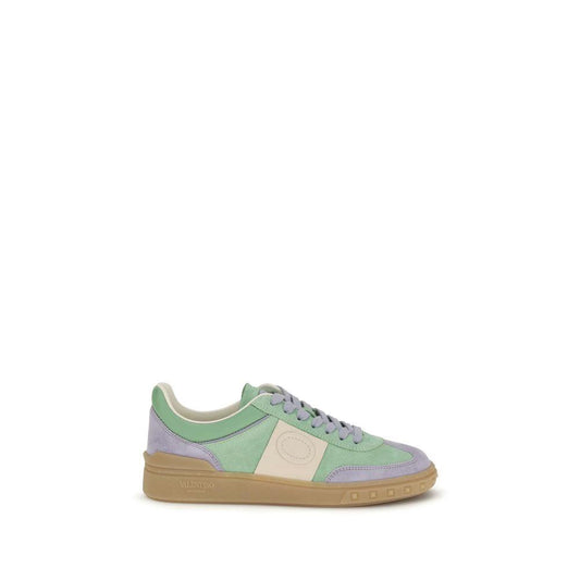 Valentino Garavani Multicolor Calf Leather Bos Taurus Low Top Sneakers by Valentino Garavani