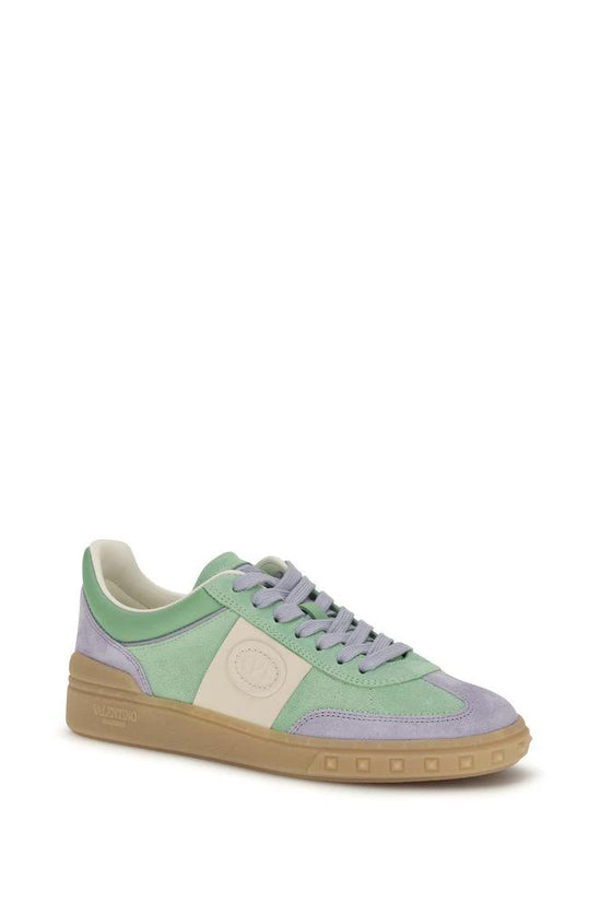 Valentino Garavani Multicolor Calf Leather Bos Taurus Low Top Sneakers by Valentino Garavani