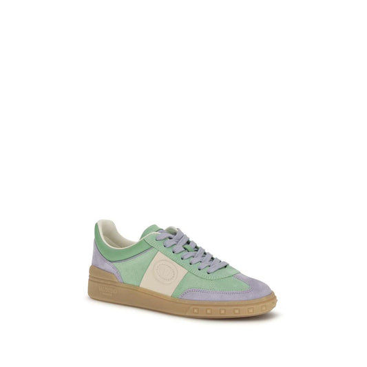 Valentino Garavani Multicolor Calf Leather Bos Taurus Low Top Sneakers by Valentino Garavani