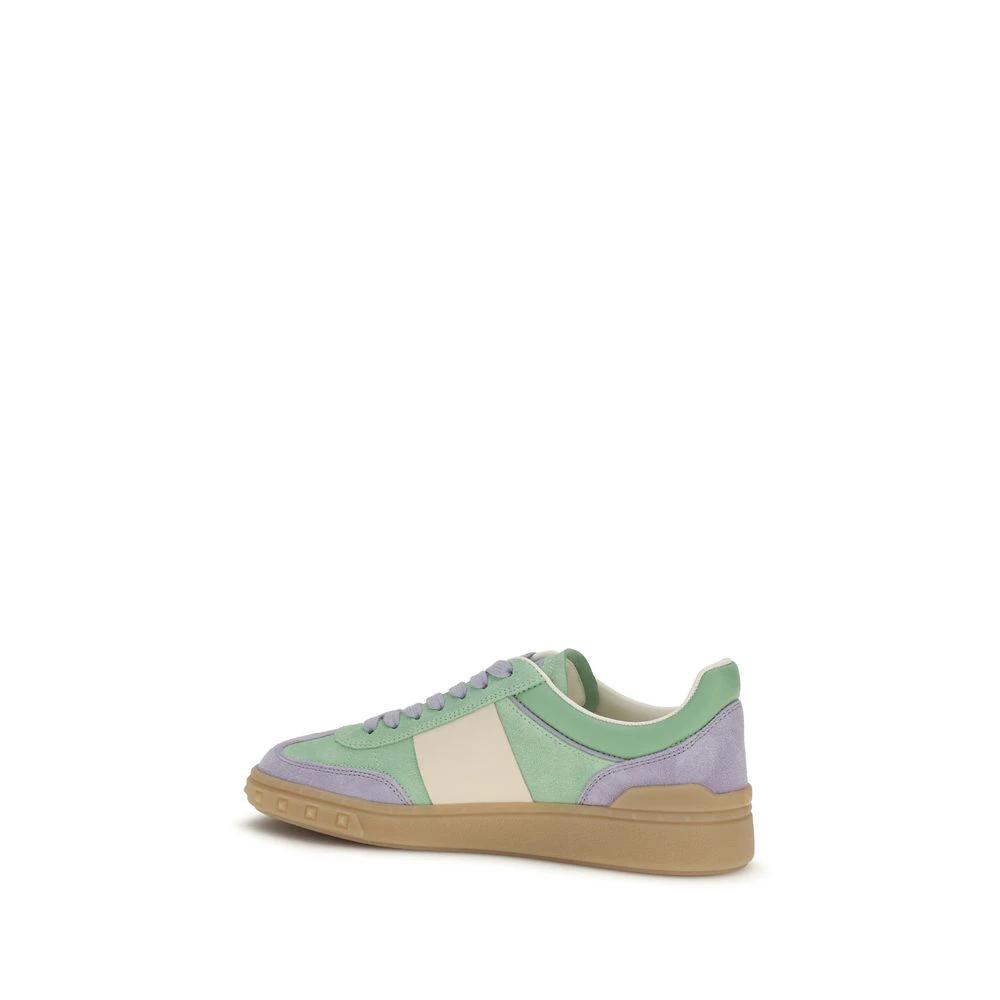 Valentino Garavani Multicolor Calf Leather Bos Taurus Low Top Sneakers by Valentino Garavani