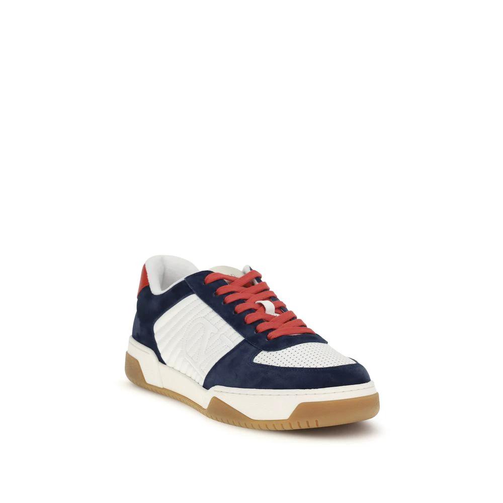 Valentino Garavani Schwarze Bos Taurus Athletic Sneaker aus Kalbsleder by Valentino Garavani