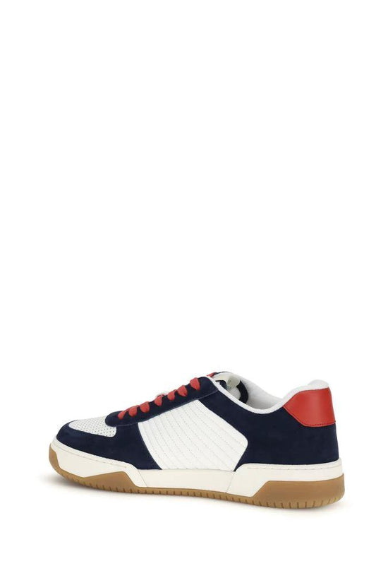 Valentino Garavani Schwarze Bos Taurus Athletic Sneaker aus Kalbsleder by Valentino Garavani