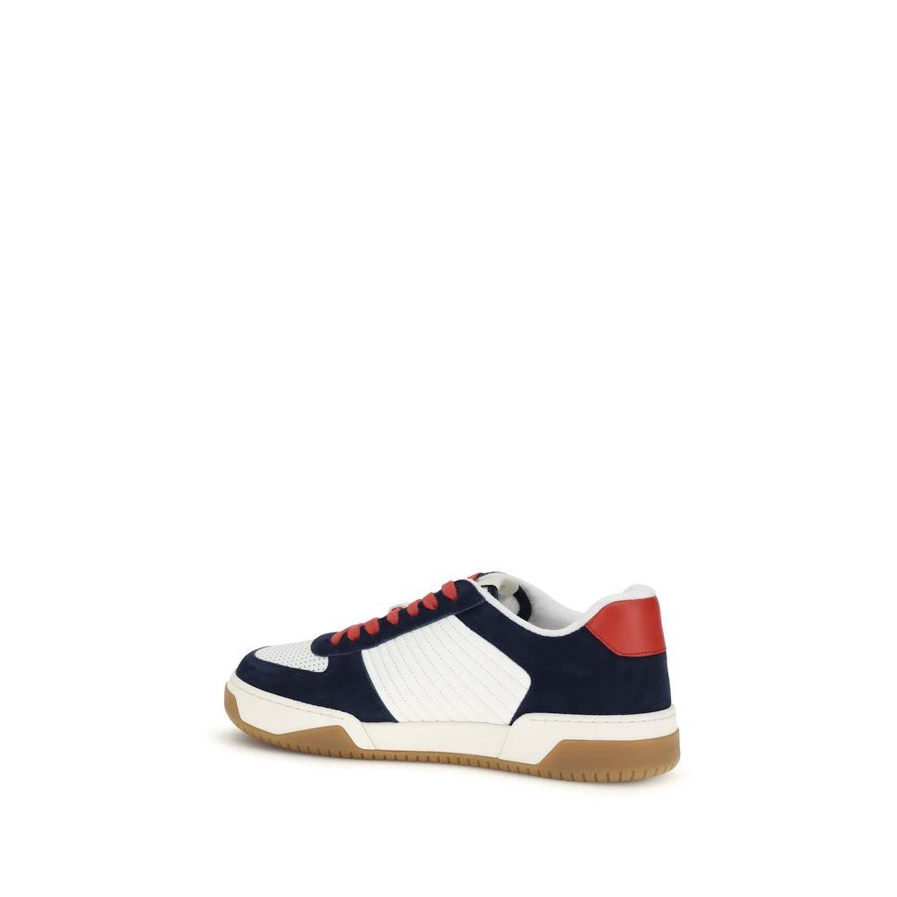 Valentino Garavani Schwarze Bos Taurus Athletic Sneaker aus Kalbsleder by Valentino Garavani