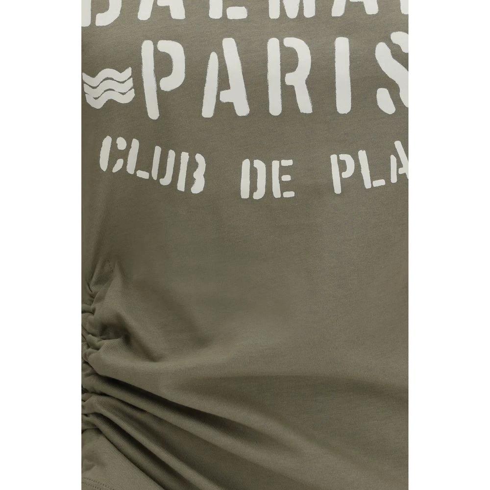 Balmain Bicolor Cotton T-Shirt by Balmain