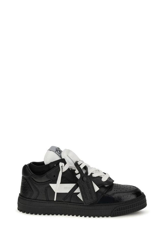 Off-White Mehrfarbige Bos Taurus Kalbsleder-Sneaker im Athletic-Stil by Off-White