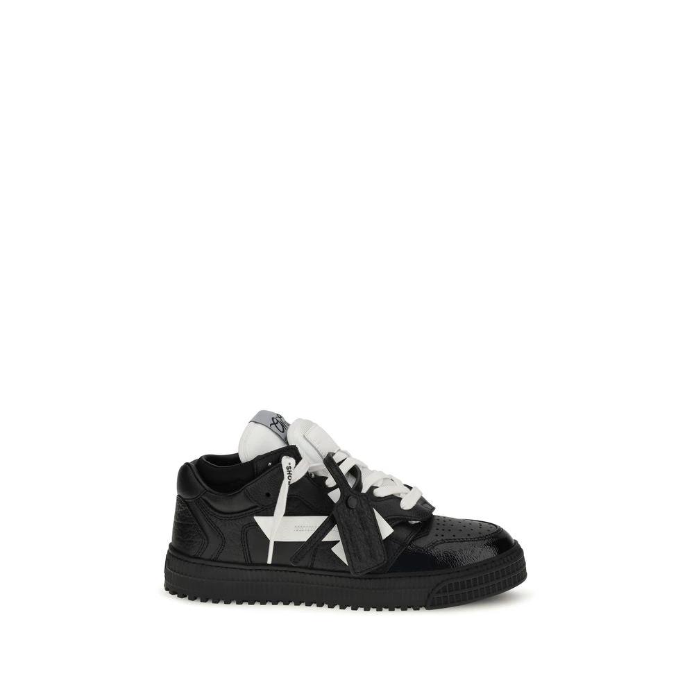 Off-White Mehrfarbige Bos Taurus Kalbsleder-Sneaker im Athletic-Stil by Off-White
