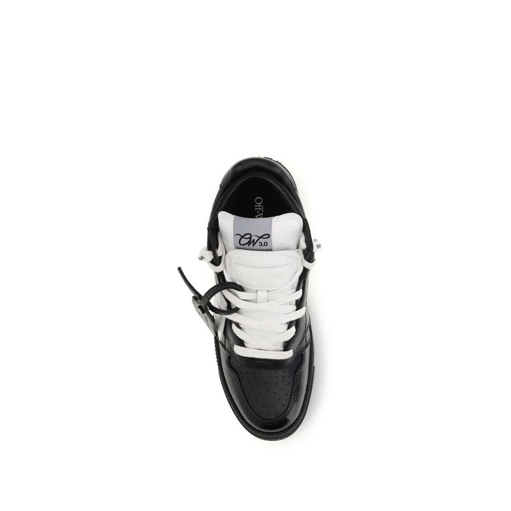 Off-White Mehrfarbige Bos Taurus Kalbsleder-Sneaker im Athletic-Stil by Off-White