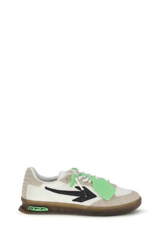 Off-White Multicolor Calf Leather Bos Taurus Low Top Sneakers by Off-White