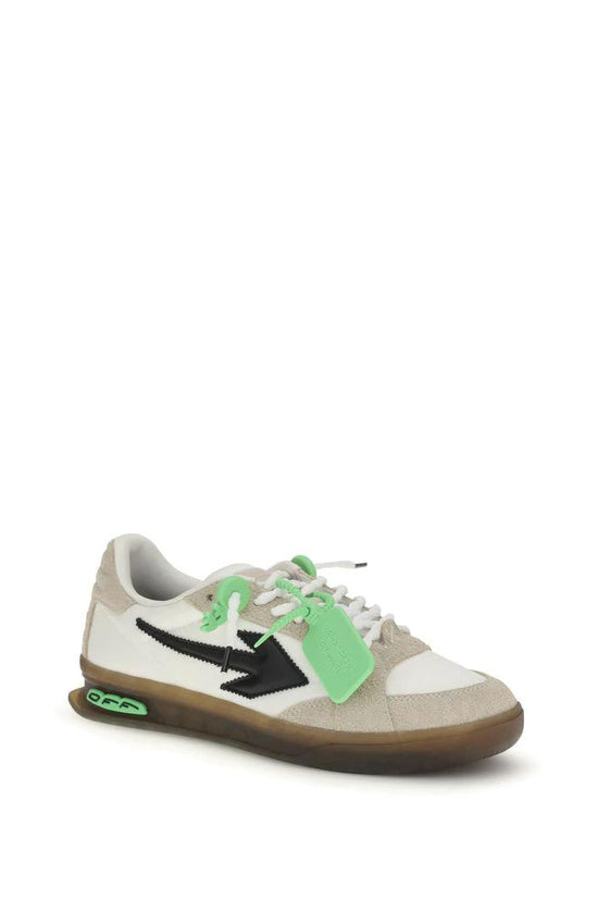 Off-White Multicolor Calf Leather Bos Taurus Low Top Sneakers by Off-White