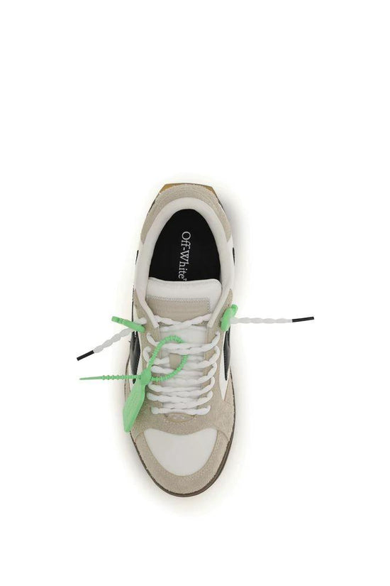 Off-White Multicolor Calf Leather Bos Taurus Low Top Sneakers by Off-White