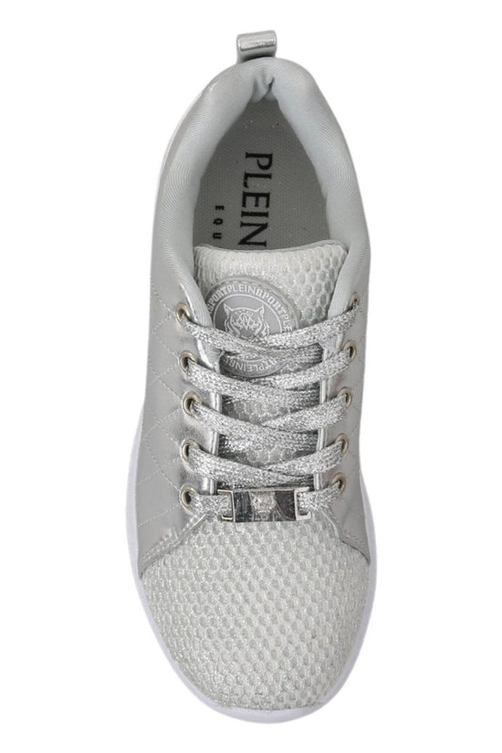Philipp Plein Gisella Silber Polyester Turnschuhe Schuhe by Philipp Plein