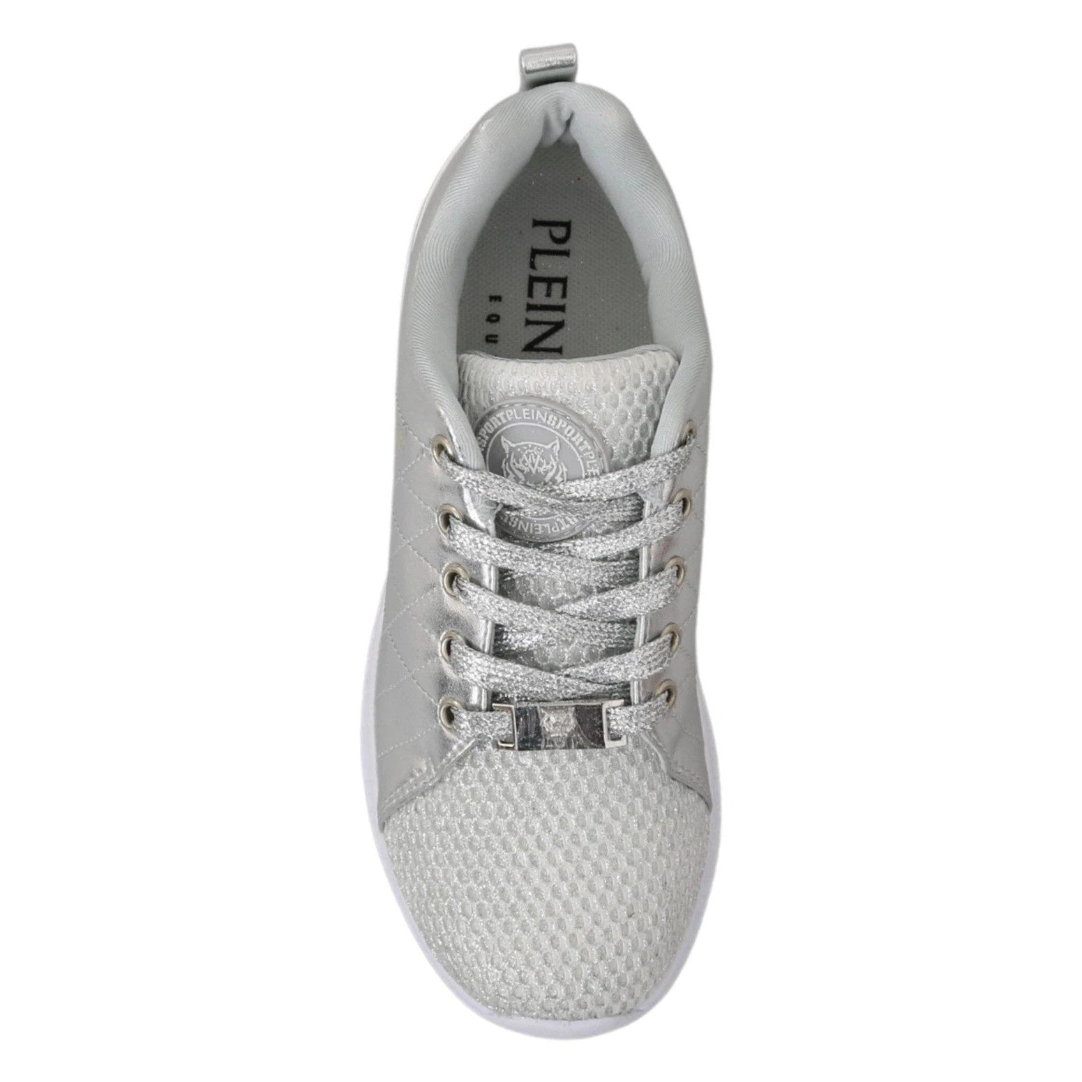Philipp Plein Gisella Silber Polyester Turnschuhe Schuhe by Philipp Plein