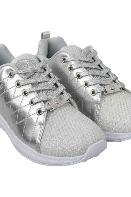 Philipp Plein Gisella Silber Polyester Turnschuhe Schuhe by Philipp Plein