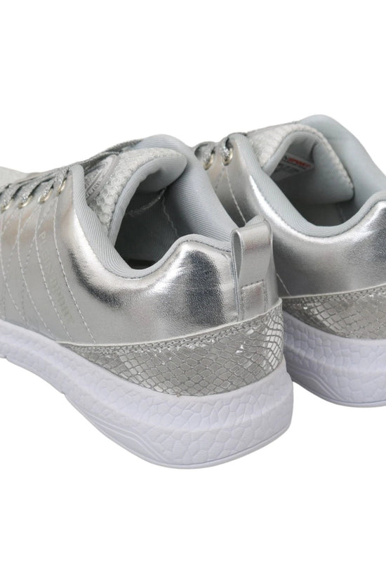 Philipp Plein Gisella Silber Polyester Turnschuhe Schuhe by Philipp Plein