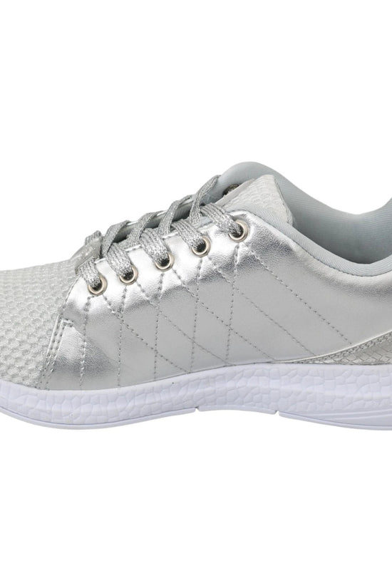 Philipp Plein Gisella Silber Polyester Turnschuhe Schuhe by Philipp Plein