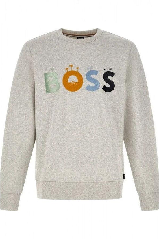 Hugo Boss Sweatshirt Grau | ELORÉ