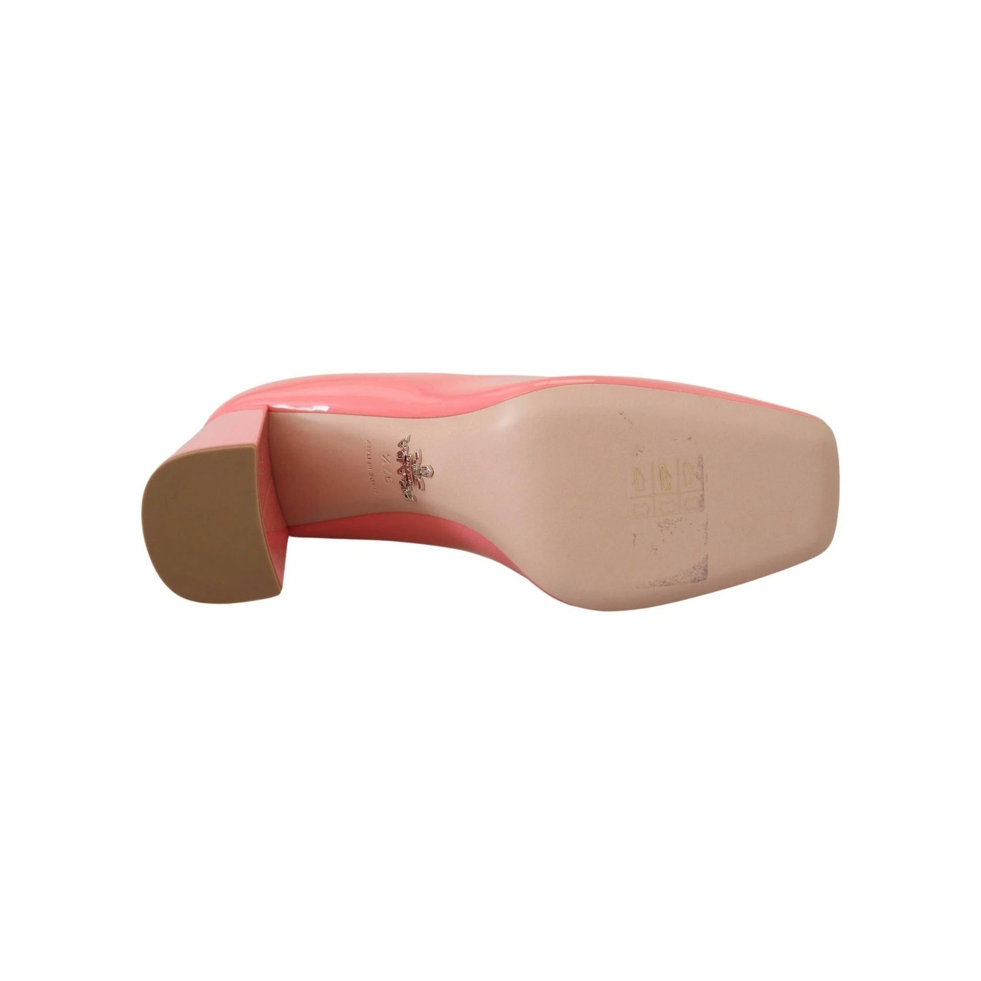 Prada Square Toe Pumps Rosa | ELORÉ by Prada