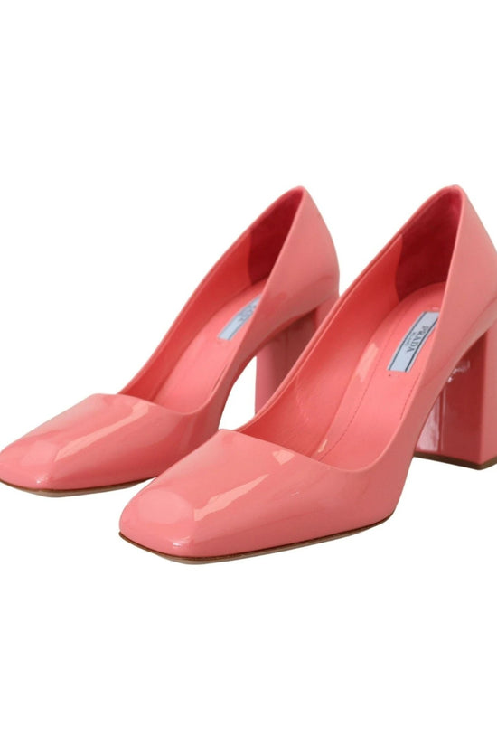 Prada Square Toe Pumps Rosa | ELORÉ by Prada