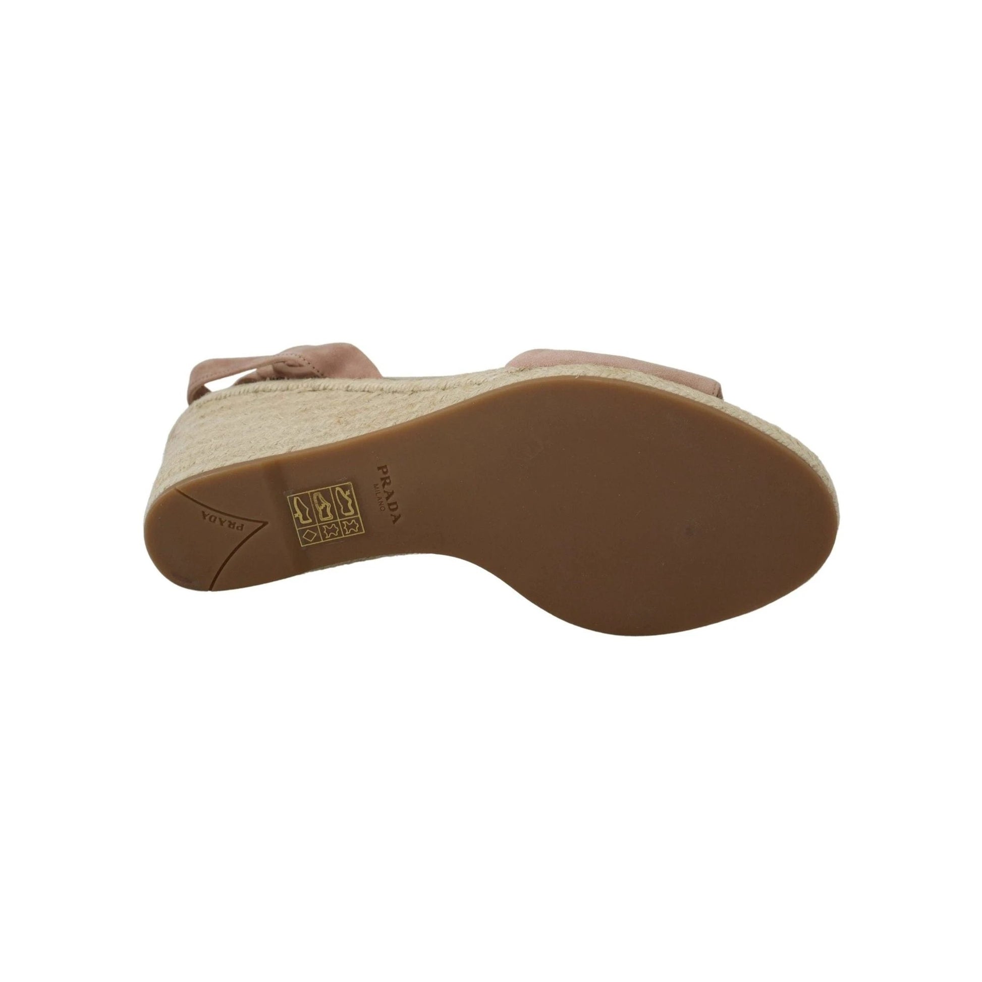 Prada Sandalen Keilabsatz Rosa | ELORÉ by Prada