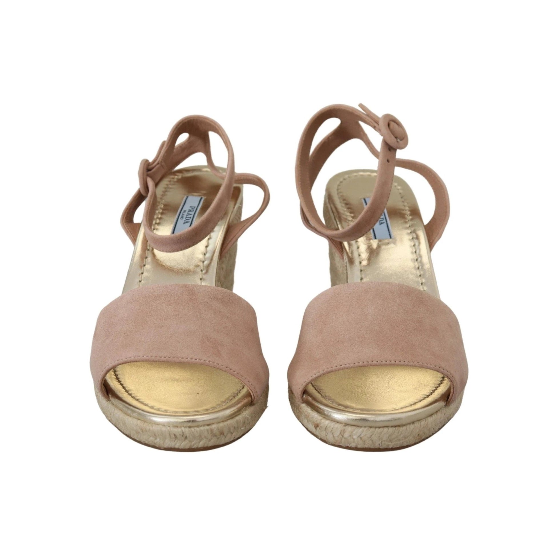 Prada Sandalen Keilabsatz Rosa | ELORÉ by Prada