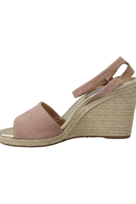Prada Sandalen Keilabsatz Rosa | ELORÉ by Prada