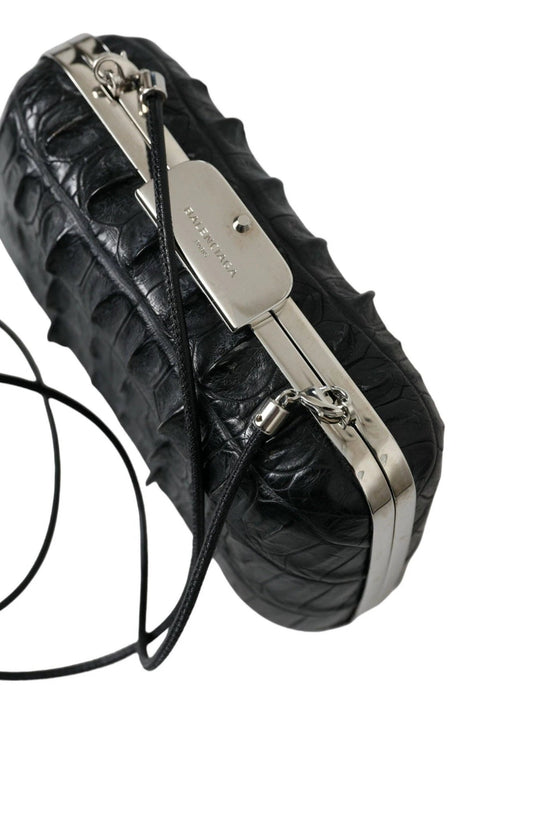Balenciaga Umhängetasche Crocodile Schwarz | ELORÉ by Balenciaga