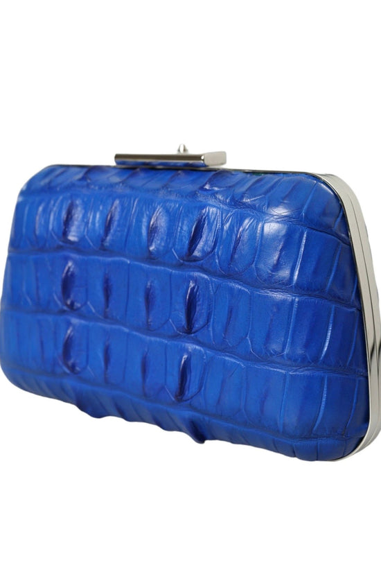 Balenciaga Box Clutch Blau | ELORÉ by Balenciaga