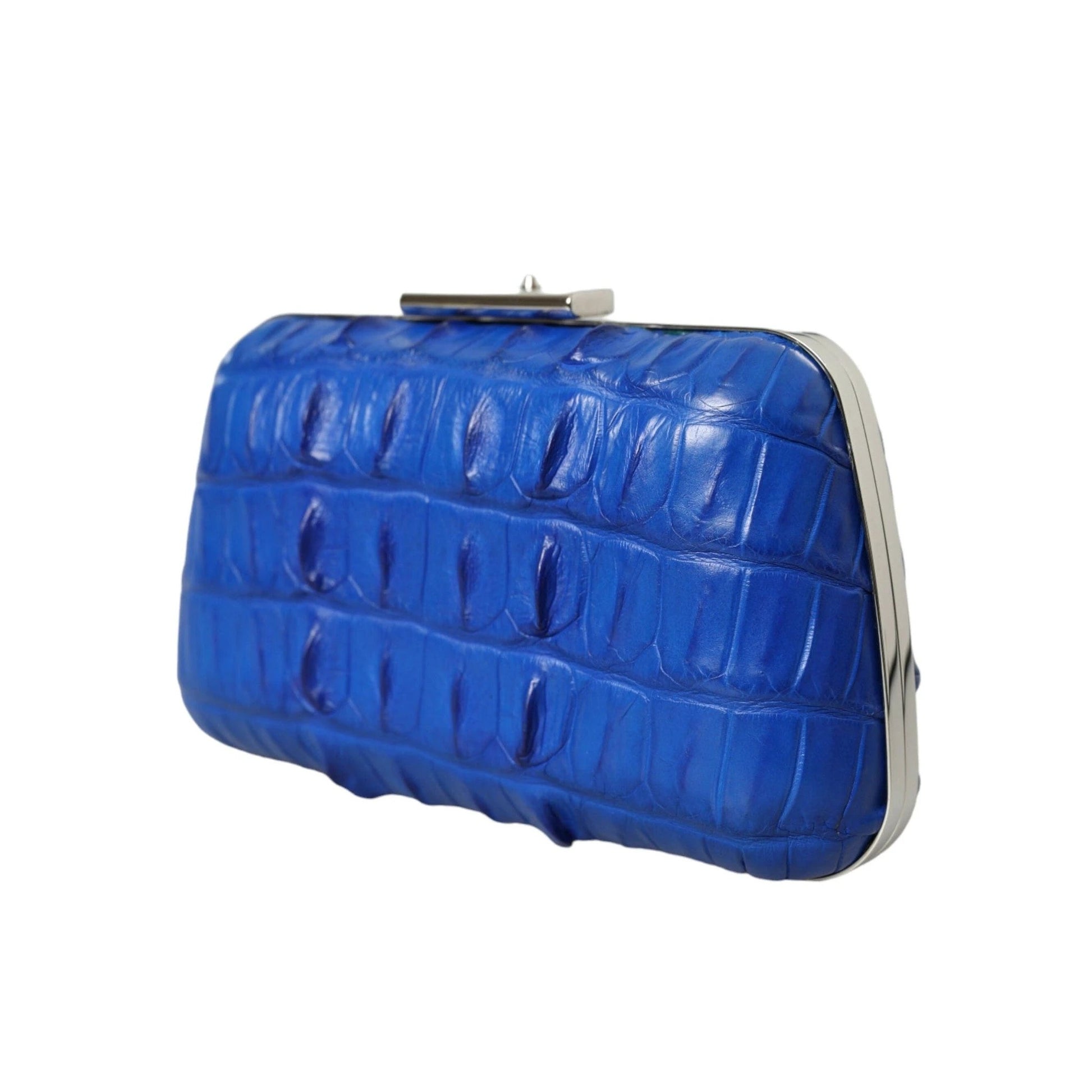 Balenciaga Box Clutch Blau | ELORÉ by Balenciaga