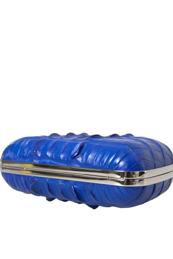 Balenciaga Box Clutch Blau | ELORÉ by Balenciaga