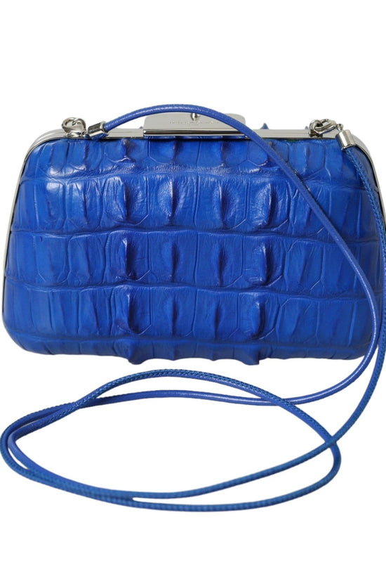 Balenciaga Box Clutch Blau | ELORÉ by Balenciaga