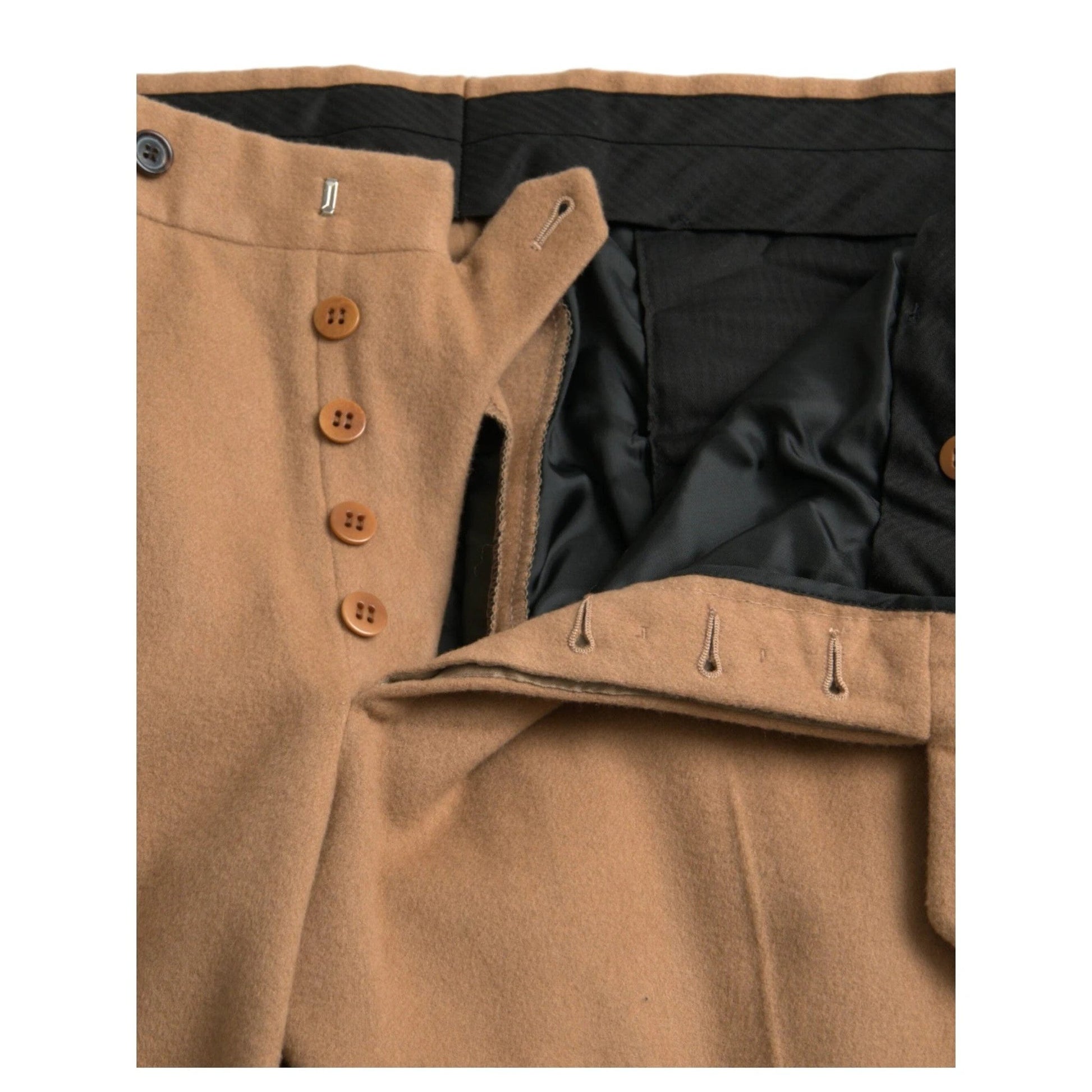 Prada Hose Kaschmir Couture Luxus Exklusiv Beige | ELORÉ by Prada