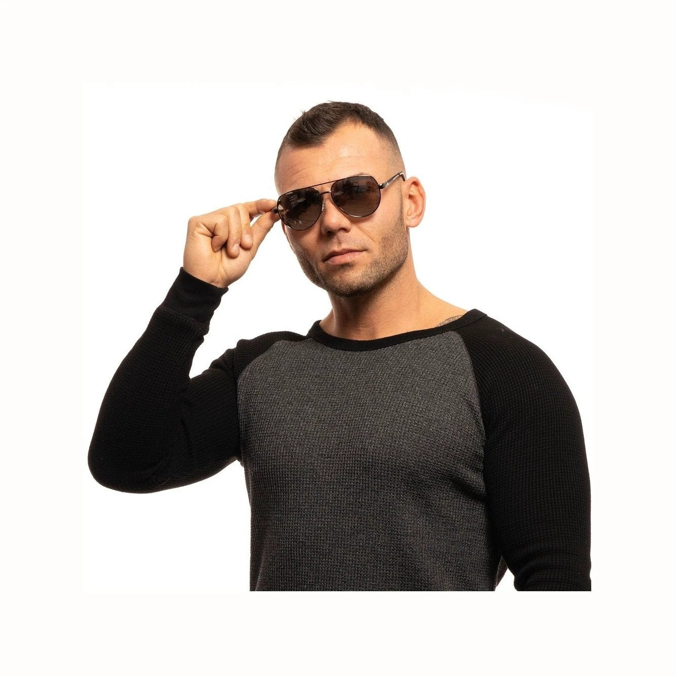 Alexander McQueen Sonnenbrille Anthrazit Grau | ELORÉ by Guess