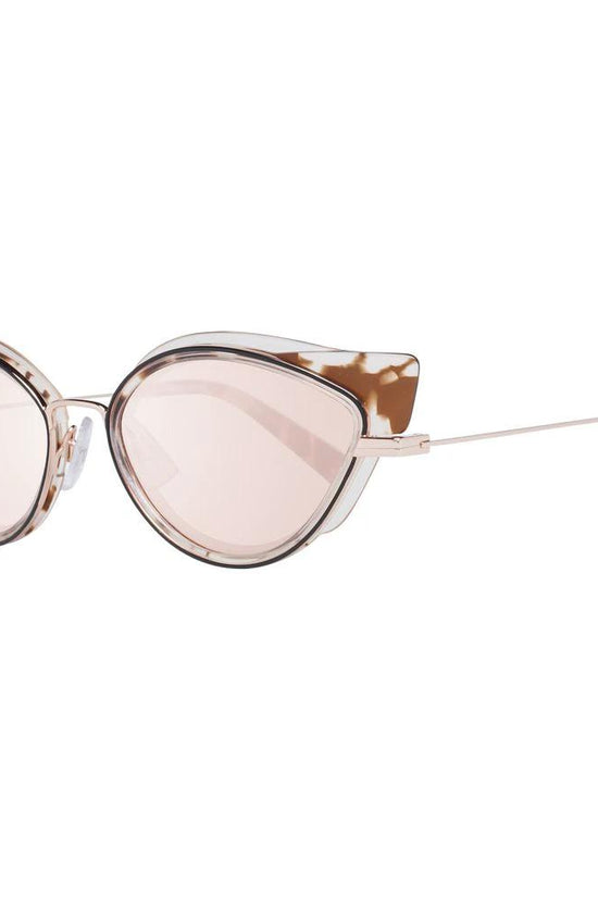 Dsquared² Braune Metall- und Kunststoff-Sonnenbrille by Dsquared²