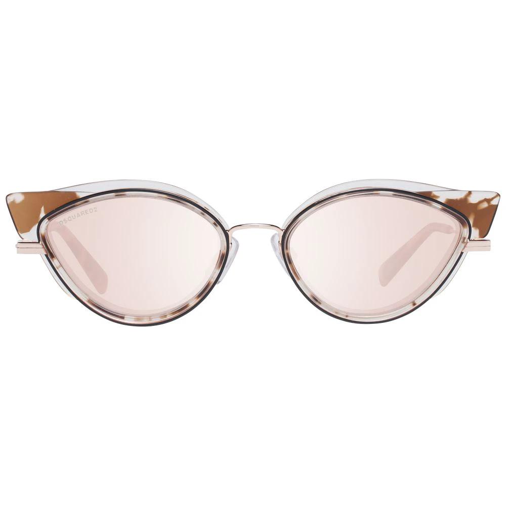 Dsquared² Braune Metall- und Kunststoff-Sonnenbrille by Dsquared²