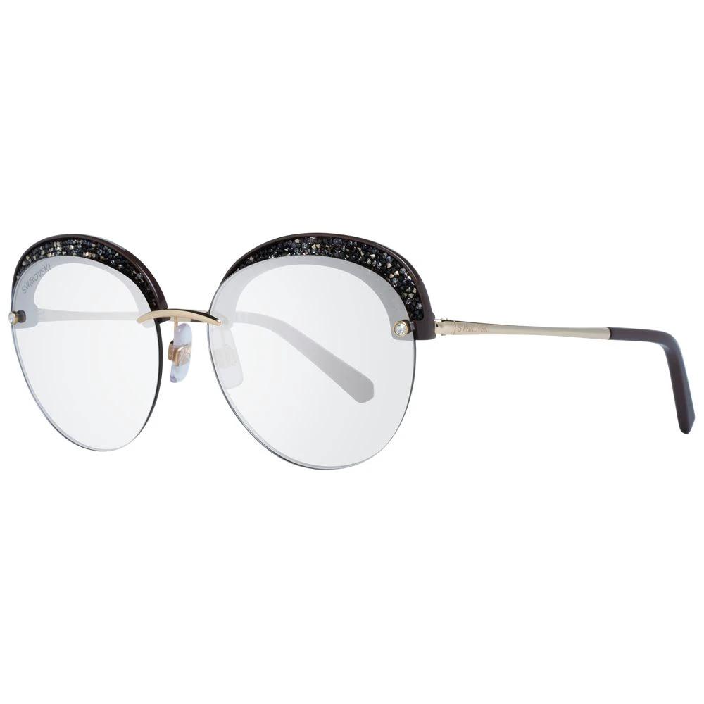 Swarovski Goldene Metall- & Kunststoff-Sonnenbrille by Swarovski