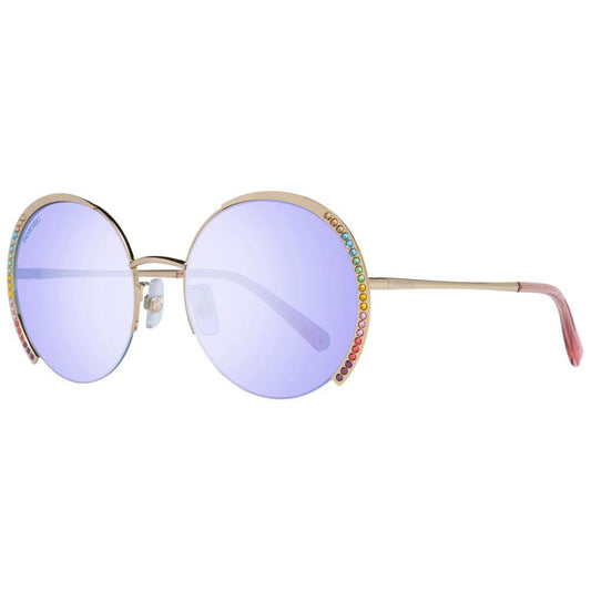 Swarovski Goldene Sonnenbrille mit Metallrahmen by Swarovski