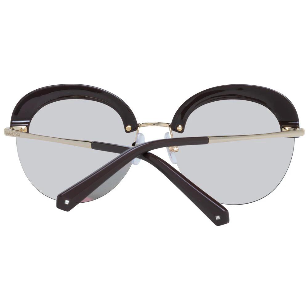 Swarovski Goldene Metall- & Kunststoff-Sonnenbrille by Swarovski