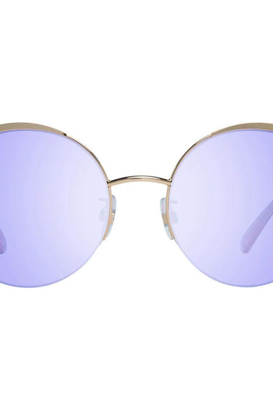 Swarovski Goldene Sonnenbrille mit Metallrahmen by Swarovski