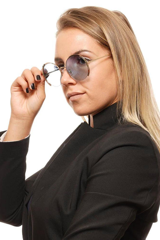 Swarovski Goldene Sonnenbrille mit Metallrahmen by Swarovski