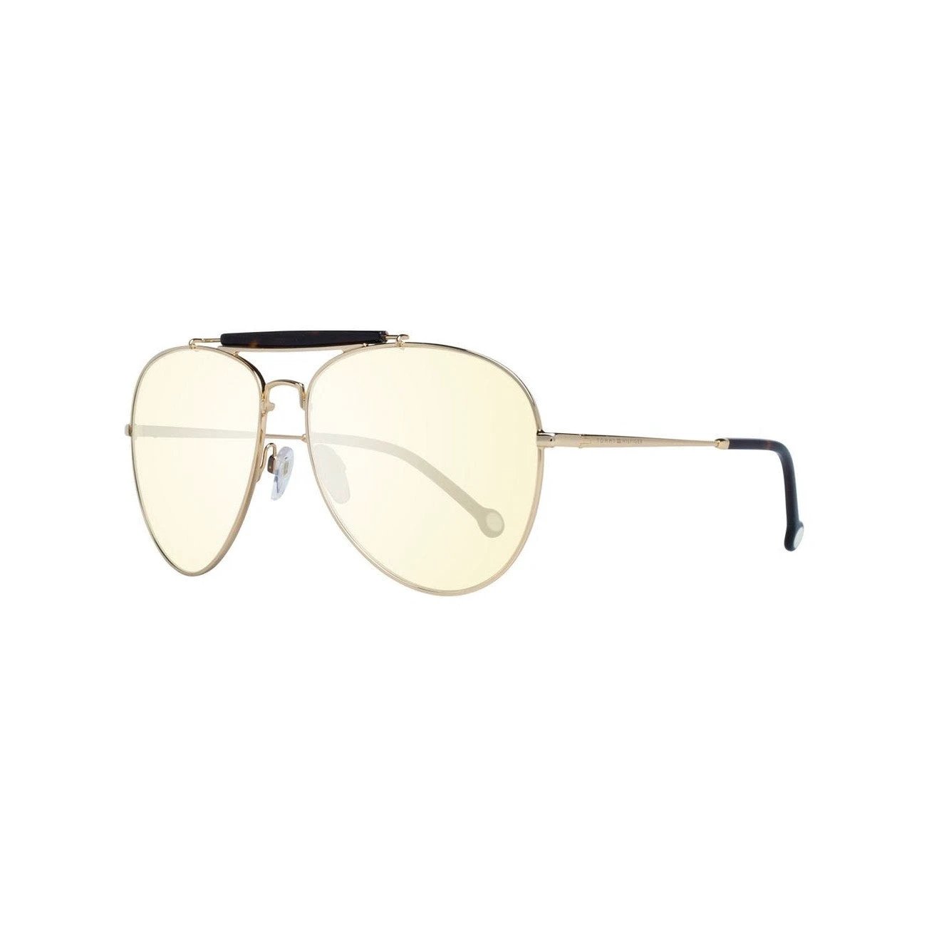 Alexander McQueen Sonnenbrille Metallrahmen Gold | ELORÉ by Tommy Hilfiger