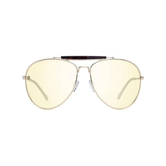 Alexander McQueen Sonnenbrille Metallrahmen Gold | ELORÉ by Tommy Hilfiger